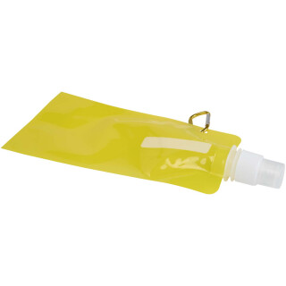 Skladacia fľaša na vodu Sipzy 480 ml - žltá