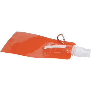 Skladacia fľaša na vodu Sipzy 480 ml - oranžová