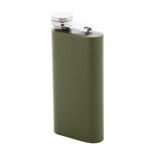 Stredne zelená recyklovaná nerezová fľaša na vodu, 150 ml