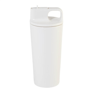 Termohrnček bielej farby s objemom 470 ml