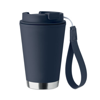 Dvoustěnný termohrnek 300 ml, tmavě námořní modrá
