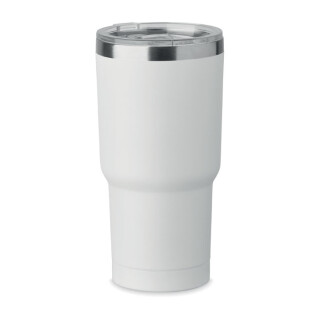 Dvoustěnný termohrnek 550 ml, bílá