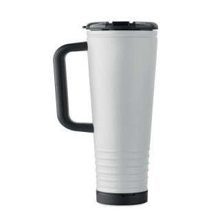 Dvojstenný termohrnček 700 ml, biela