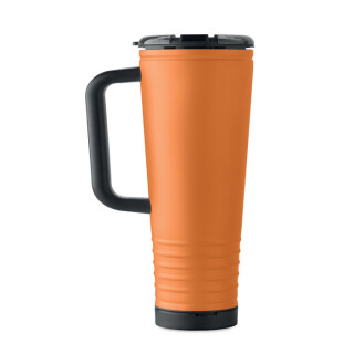 Dvojstenný termohrnček 700 ml, oranžový