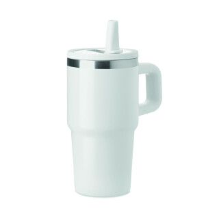 Termohrnček 500ml, biela farba
