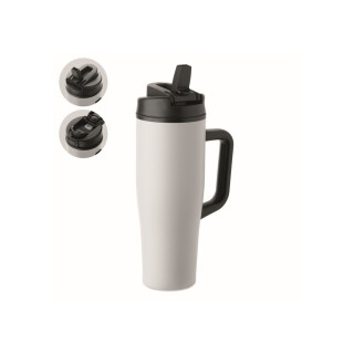 Termohrnček 900 ml, biely