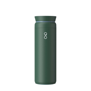Termohrnček Ocean Bottle Peak Brew 590 ml z recyklovanej nehrdzavejúcej ocele – tmavá vojenská zelená