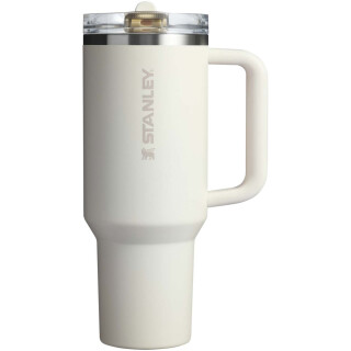 Stanley Quencher® ProTour 1180 ml recyklovaný nerezový termo pohár s
slamkou, svetlo krémový
