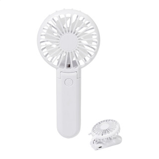 Rabs dobíjací ručný ventilátor, biela