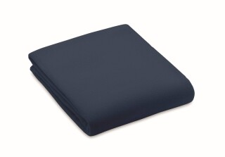 Deka RPET fleece, 120x150cm, modrá