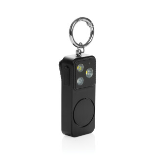 Osobný alarm GuardBuddy s USB-C nabíjaním, čierny