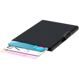 Magnetický držiak na karty Smart RFID, čierny