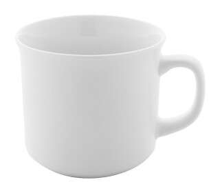 Matný vintage hrnek, bílá