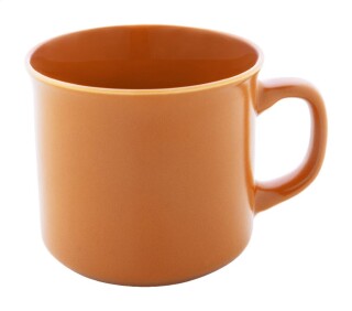 Matný vintage hrnek, oranžová