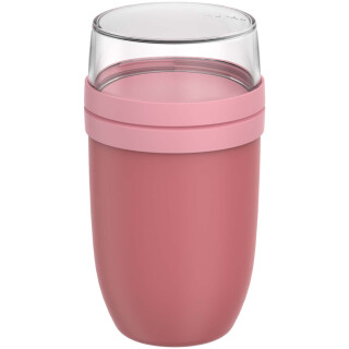 Mepal Ellipse obedový box 750 + 300 ml, ružový
