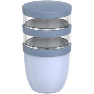Mepal Ellipse 3-dielny obedový hrniec 500 ml + 2x200 ml, kráľovská modrá