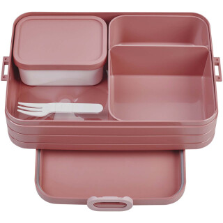 Mepal Take a Break – veľká obedová krabička typu bento, 1500 ml, ružová