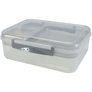 Cravee 1450ml svačinový box, svetle šedá