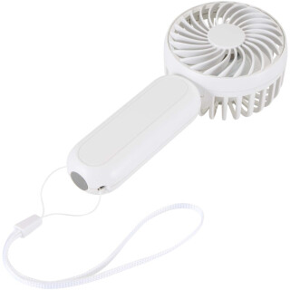 Aervia prenosný ventilátor z recyklovaného plastu, biela