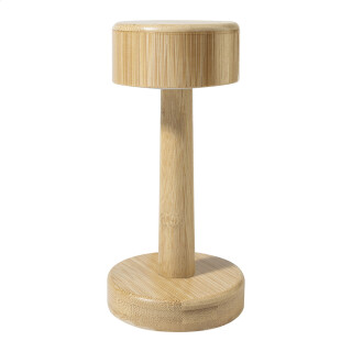 Bambusová stolová lampa, prírodná