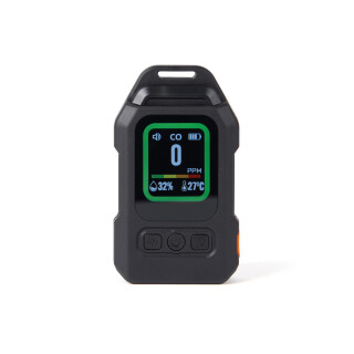 Detektor CO Nordic Drift Everest s LED alarmom, čierna