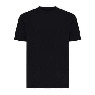 Unisex tričko Iqoniq Sierra z recyklované bavlny, černá, 5XL