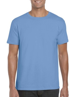 Triko GILDAN SOFTSTYLE ADULT T-SHIRT 153g, jemně modrá, L