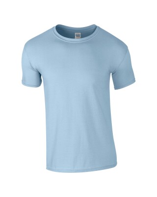 Triko GILDAN SOFTSTYLE ADULT T-SHIRT 153g, světle modrá, M