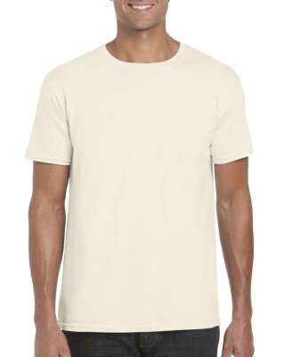 Triko GILDAN SOFTSTYLE ADULT T-SHIRT 153g, krémová, XL
