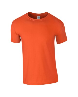 Triko GILDAN SOFTSTYLE ADULT T-SHIRT 153g, oranžová, M