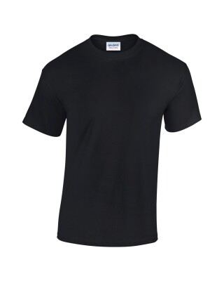 Triko GILDAN HEAVY COTTON ADULT T-SHIRT 180g, černá, 2XL