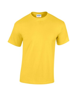 Triko GILDAN HEAVY COTTON ADULT T-SHIRT 180g, žlutá, 4XL