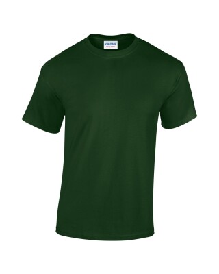 Triko GILDAN HEAVY COTTON ADULT T-SHIRT 180g, tmavě zelená, 2XL