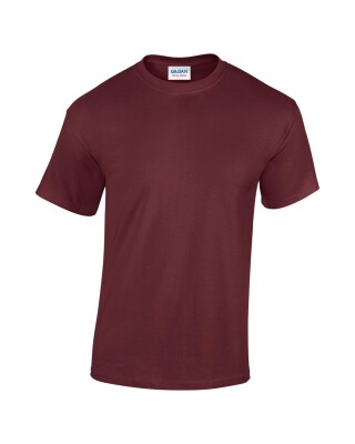 Triko GILDAN HEAVY COTTON ADULT T-SHIRT 180g, červenohnědá, 3XL