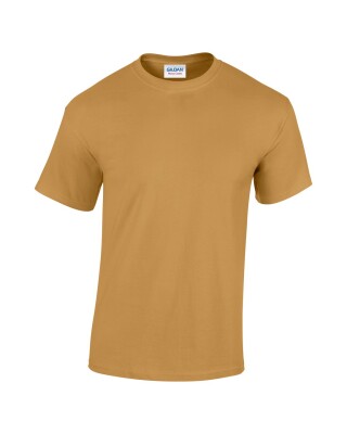 Triko GILDAN HEAVY COTTON ADULT T-SHIRT 180g, hnědá, XL