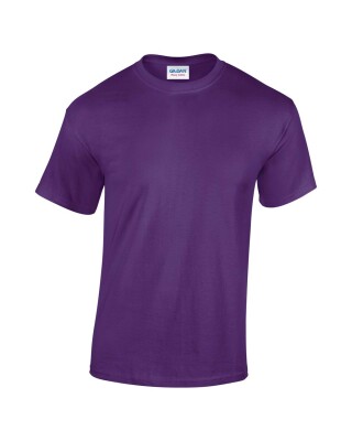 Triko GILDAN HEAVY COTTON ADULT T-SHIRT 180g, tmavě fialová, XL
