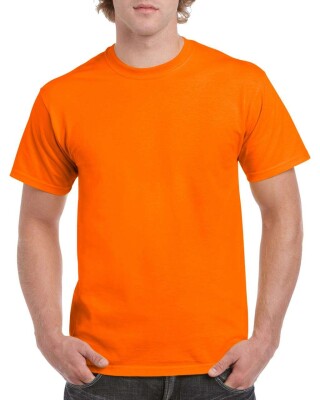 Triko GILDAN HEAVY COTTON ADULT T-SHIRT 180g, světle oranžová, L
