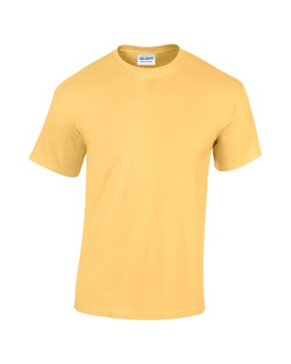 Triko GILDAN HEAVY COTTON ADULT T-SHIRT 180g, jemně žlutá, S