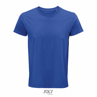 Pánské tričko SOLS CRUSADER MEN - ROUND-NECK FITTED JERSEY T-SHIRT, královská modrá, 4XL