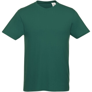 Tričko Heros s krátkým rukávem, unisex, tmavě zelená, 2XL