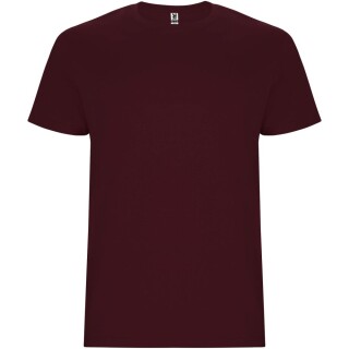 Pánské tričko s krátkým rukávem, ROLY STAFFORD, vínová, vel. 3XL