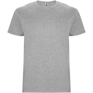 Pánské tričko s krátkým rukávem, ROLY STAFFORD, světle šedý melír, vel. 2XL