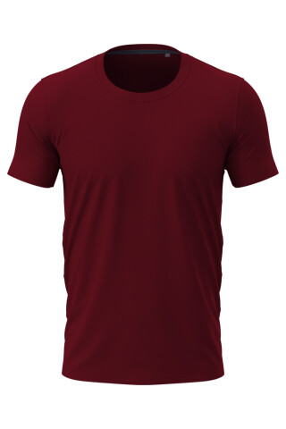 Pánske tričko Stedman Stretch-T, vínová, veľkosť 3XL