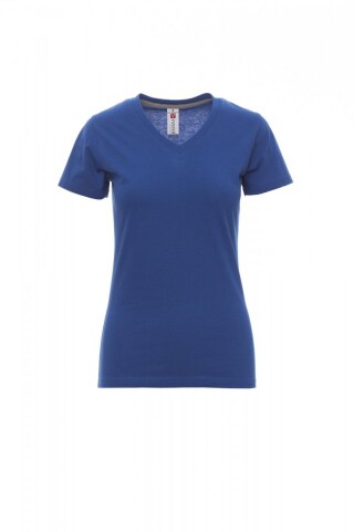Tričko dámské PAYPER V-NECK královská modrá XXL