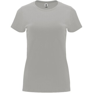 Dámské tričko s krátkým rukávem, ROLY CAPRI, šedá, vel. 2XL