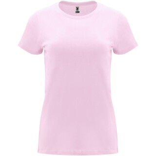Dámské tričko s krátkým rukávem, ROLY CAPRI, světle růžová, vel. 2XL