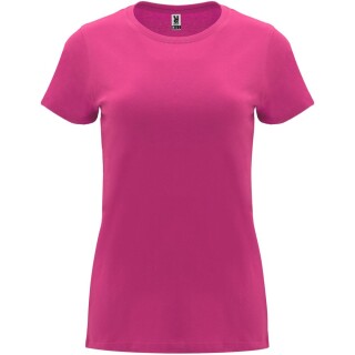 Dámské tričko s krátkým rukávem, ROLY CAPRI, růžová, vel. 2XL