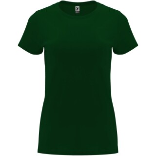 Dámské tričko s krátkým rukávem, ROLY CAPRI, tmavě zelená, vel. 3XL