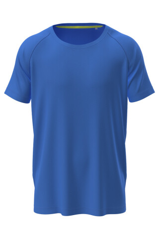 Pánske funkčné tričko Stedman Mesh Raglan, kráľovská modrá, XXL