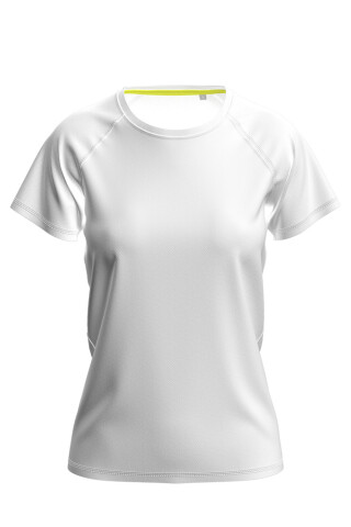 Dámske funkčné tričko Stedman Mesh Raglan, biela, veľkosť M